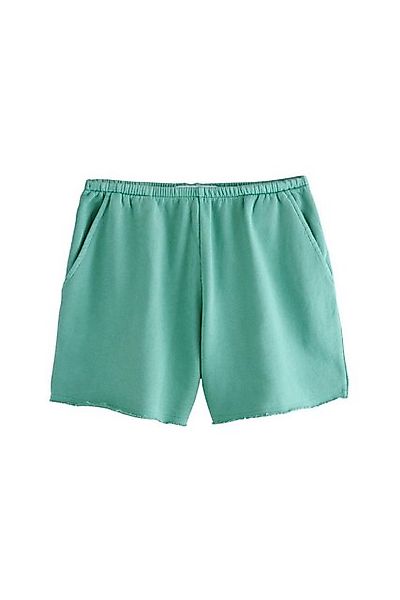 Next Sweatshorts Fransige Shorts 100 % Baumwolljersey mit Waschung (1-tlg) günstig online kaufen