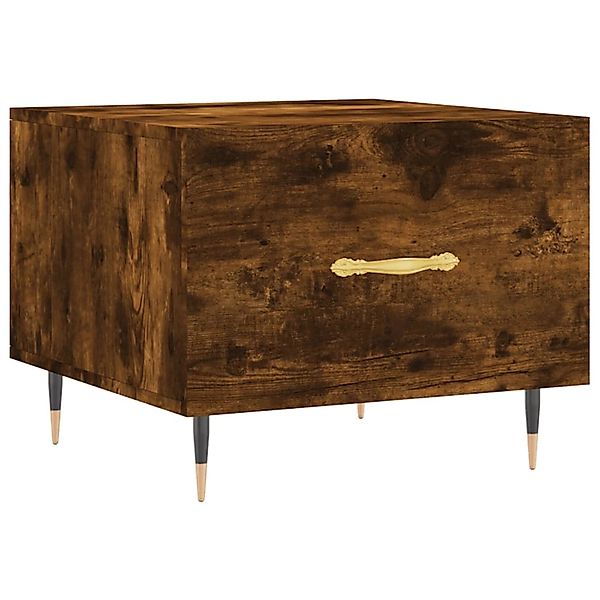 vidaXL Couchtisch Räuchereiche 50x50x40 cm Holzwerkstoff 829358 günstig online kaufen