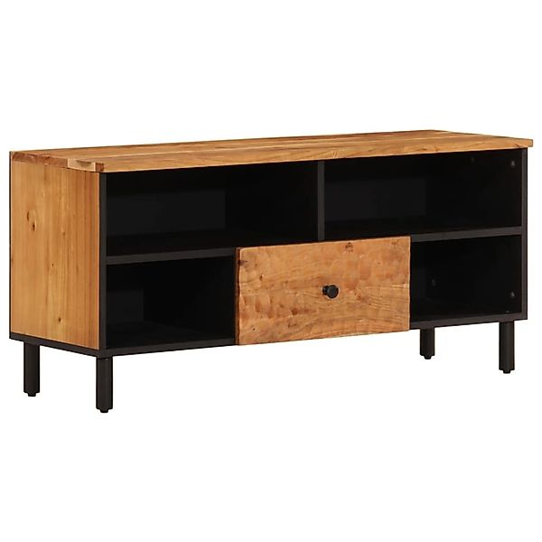 VidaXL TV-Schrank 100x33x46 cm Massivholz Akazie günstig online kaufen