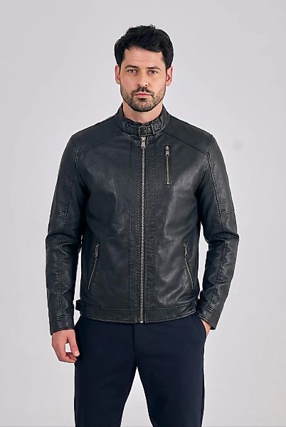 Freaky Nation Lederimitatjacke "T-4723" günstig online kaufen