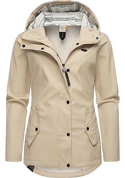 Ragwear Regenjacke YM-Marge stylische Übergangsjacke mit großer Kapuze günstig online kaufen