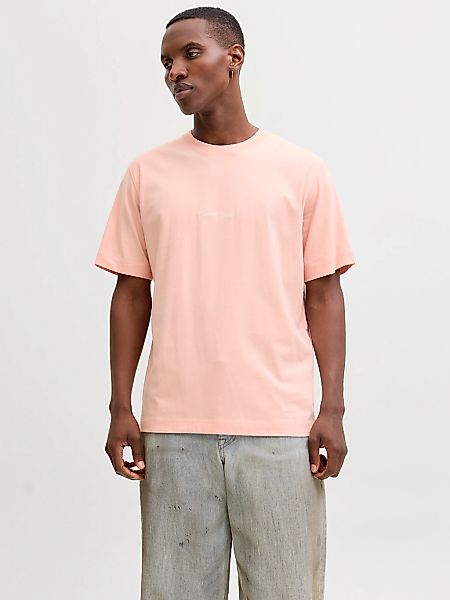 Jack & Jones Kurzarmshirt "JORNORREBRO EMB TEE SS CREW NECK NOOS" mit Logo günstig online kaufen