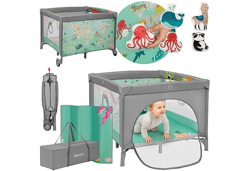 lionelo Laufgitter MILLE PLUS (Set mit Lernmatte und Tragetasche), Matratze günstig online kaufen