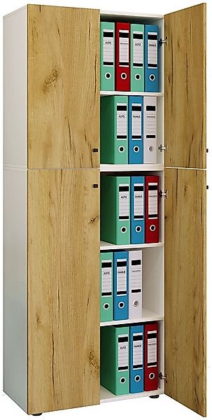 VCM Aktenschrank Büroschrank Bücher Ordner Aktenschrank Lona 5fach günstig online kaufen