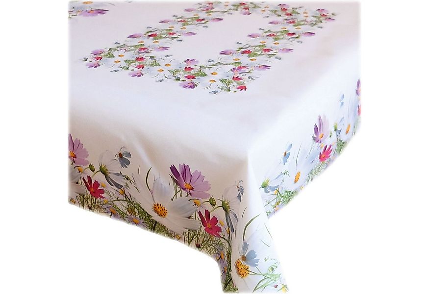 texpot Tischdecke Tischläufer Druckmotiv Blumen Frühling Sommer Tischdeko ( günstig online kaufen