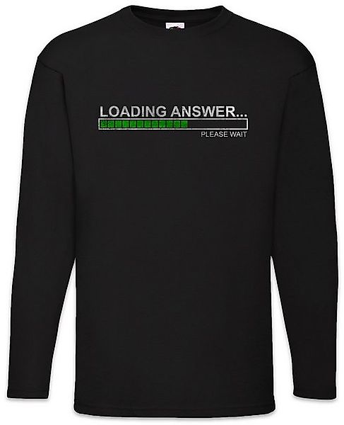 Urban Backwoods Langarmshirt Loading Answer Langarm T-Shirt Fun Binary Code günstig online kaufen