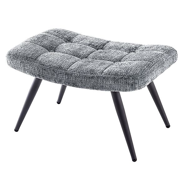riess-ambiente Fußhocker SCANDINAVIA grau / schwarz günstig online kaufen