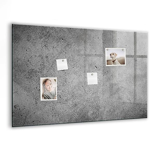 Tulup Glas Magnettafel Industriewand 90x60 cm Magnettafel Zum Beschriften W günstig online kaufen