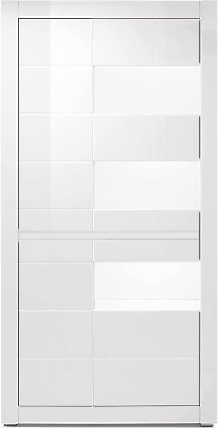 INOSIGN Vitrine "Carat", Höhe 198 cm, zwei Leisten angeliefert, 1 x grau, 1 günstig online kaufen