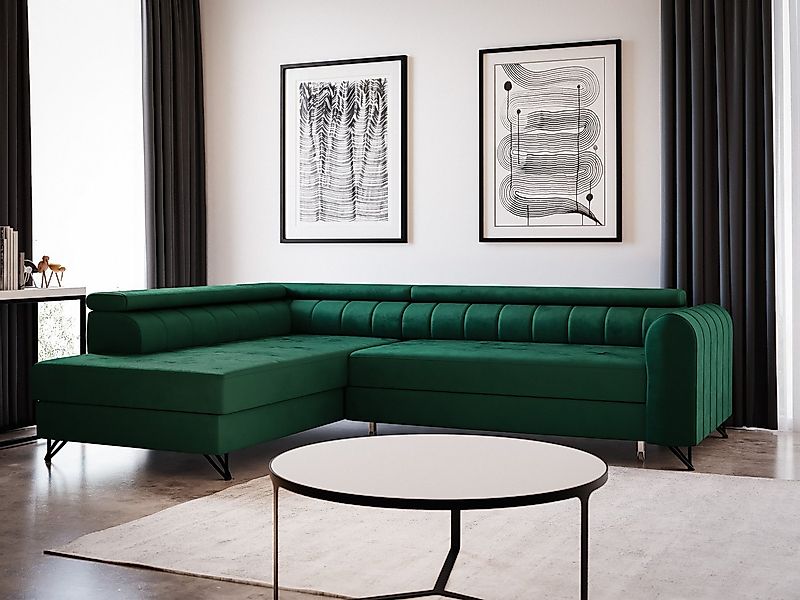 Sofnet Ecksofa Alice, mit Schlaffunktion und Bettkasten, Wohnlandschaft mit günstig online kaufen