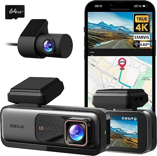 SMARTAI BOTSLAB G980 PRO Dashcam (4K, WLAN (Wi-Fi), ADAS, Nachtsicht, 170°, günstig online kaufen