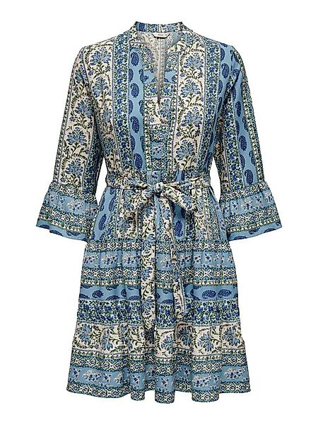 ONLY Tunikakleid ONLSINA LIFE 3/4 SHORT DRESS NOOS WVN mit Volant günstig online kaufen