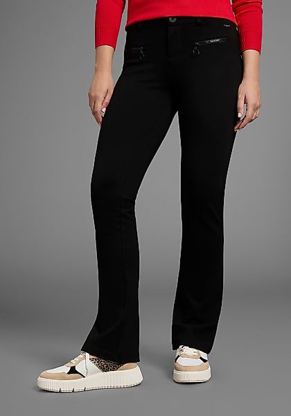 Bruno Banani Schlaghose, Reißverschluss-Detail - NEUE KOLLEKTION günstig online kaufen