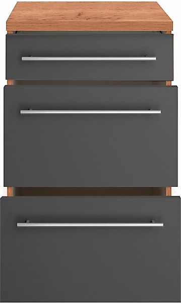 KOCHSTATION Unterschrank "KS-Wien" Breite 50 cm, mit 1 Schubkasten und 2 Au günstig online kaufen