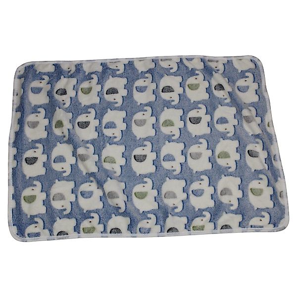 Pettimania Tierdecke Fleece Decke mit Elefanten-Motiv günstig online kaufen