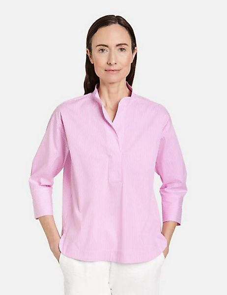 GERRY WEBER Klassische Bluse 3/4 Arm Bluse mit aufspringender Falte günstig online kaufen