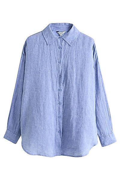 Next Hemdbluse N Premium Hemd aus 100 % Leinen (1-tlg) günstig online kaufen