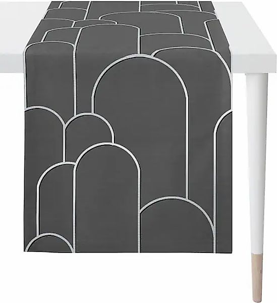 APELT Tischläufer »Vision, LOFT STYLE, Jacquard«, (1 St.) günstig online kaufen