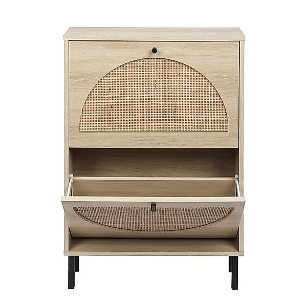 BlingBin Schuhschrank Schuhkommode mit Rückwand, Sideboard günstig online kaufen