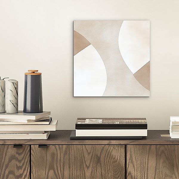 MuchoWow Metallbild Braun - Japandi - günstig online kaufen