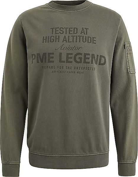 PME Legend Sweater Logo Beluga Grün - Größe XL günstig online kaufen