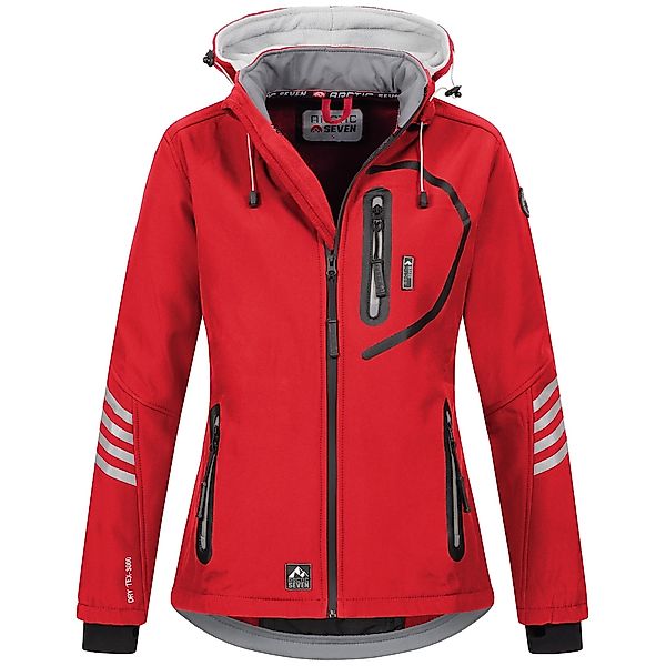 Arctic Seven Softshelljacke "ASNicolia", funktionale Outdoorjacke mit abneh günstig online kaufen