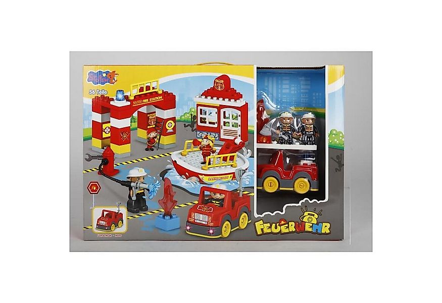 BURI Star-Power Bausteine Feuerwehr Spielzeug Kinder Babys Auto Innen Außen günstig online kaufen