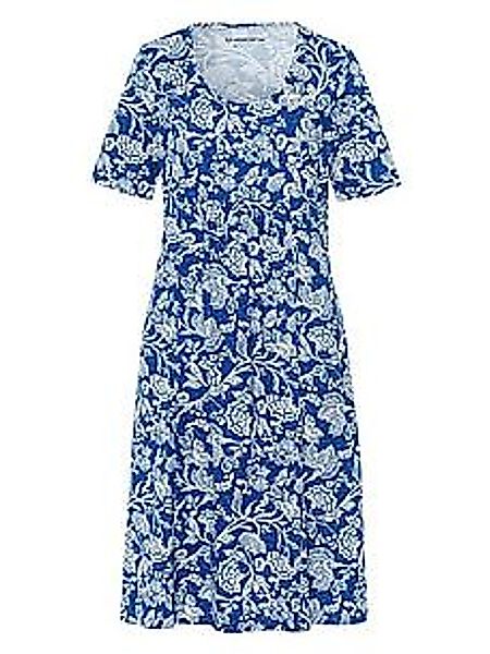 Jersey-Kleid Selma Green Cotton blau günstig online kaufen