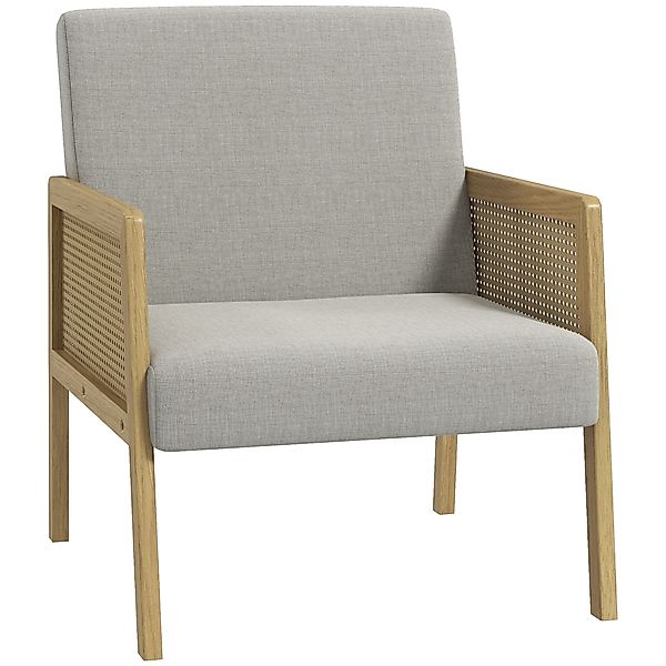 HOMCOM Relaxsessel Gepolsterter Loungesessel mit Armlehne günstig online kaufen