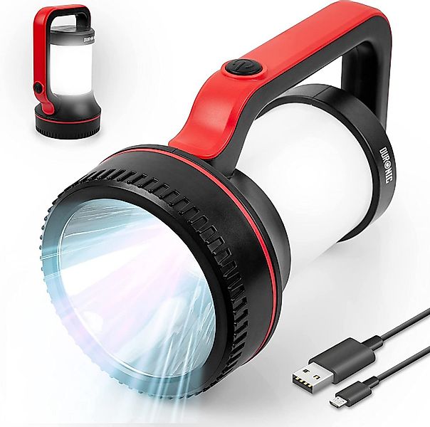 Duronic LED Taschenlampe, RL74 Taschenlampe, Mit Laterne im Gehäuse, 320 Lu günstig online kaufen