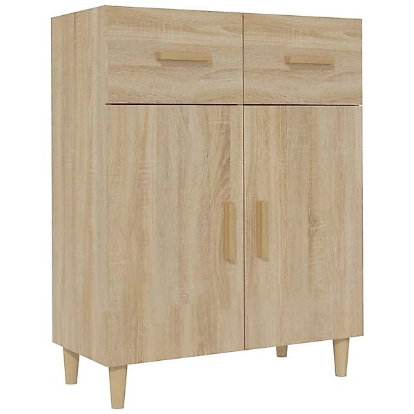 vidaXL Sideboard Sonoma-Eiche 69,5x34x89 cm Holzwerkstoff 812189 günstig online kaufen