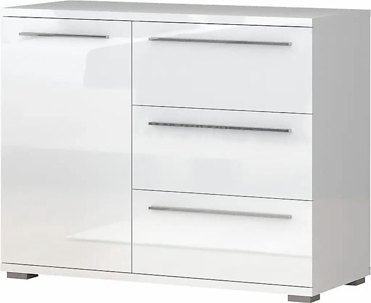 OTTO home Kommode "Piano, UV lackiert, hochglänzend in beige oder weiß, FSC günstig online kaufen