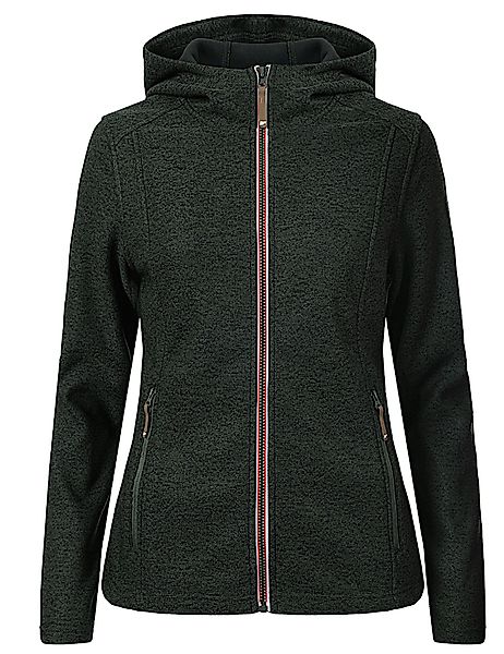 Icepeak Strickfleecejacke Tove Strick-Fleecejacke mit Kapuze günstig online kaufen