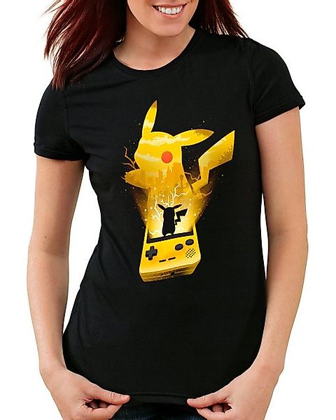 style3 T-Shirt Yellow Edition amiibo planet go pokemon ball pikachu günstig online kaufen