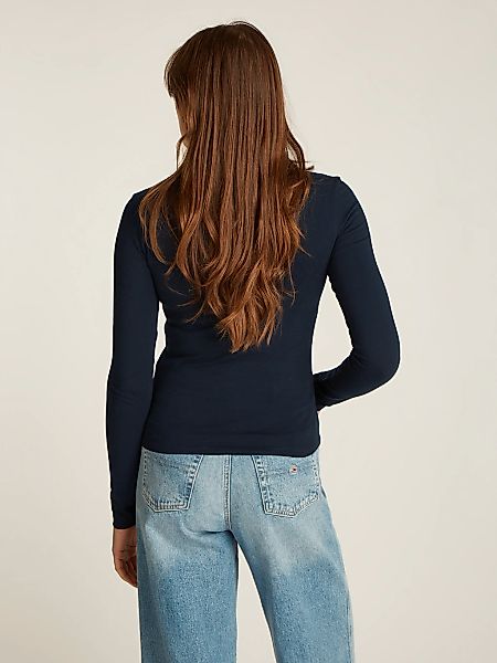 Tommy Jeans Curve Langarmshirt "TJW SLIM LINEAR TEE LS EXT", Große Größen günstig online kaufen