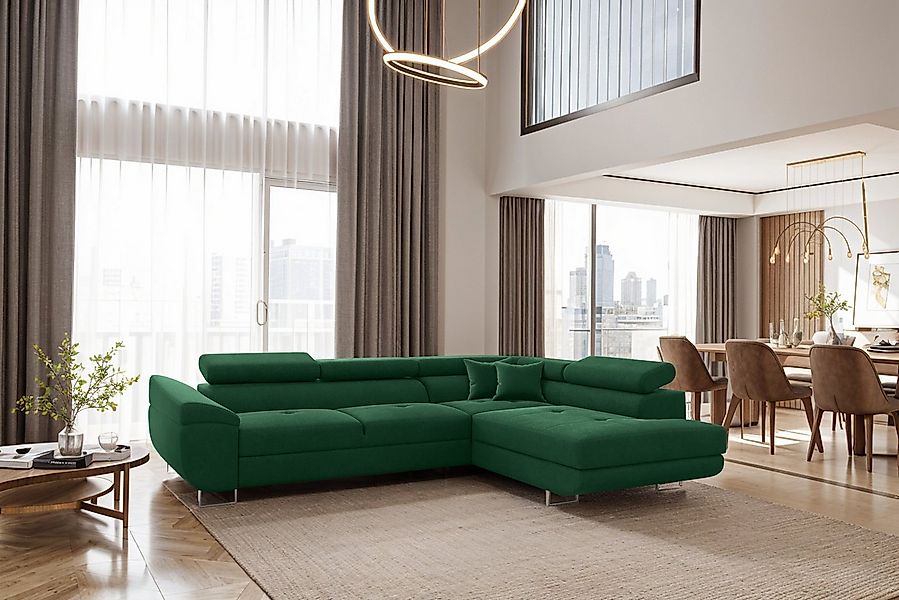 Kaiser Möbel Ecksofa FALIO L mit Schlaffunktion, modern für Wohn- und Schla günstig online kaufen