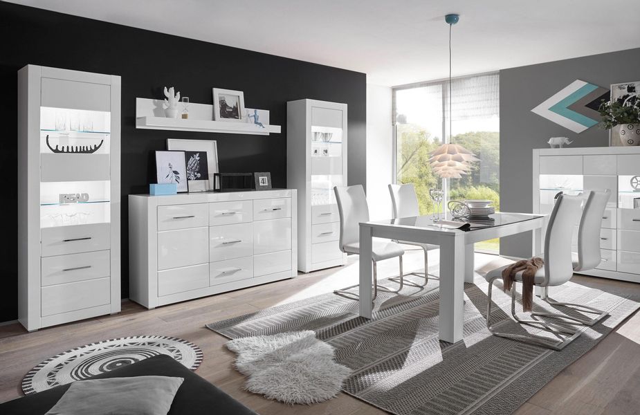 INOSIGN Wohnwand "BIANCO" Set, 4 Stk. tlg. günstig online kaufen