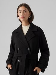 Vero Moda Trenchcoat VMFORTUNEVEGA LONG TRENCHCOAT günstig online kaufen