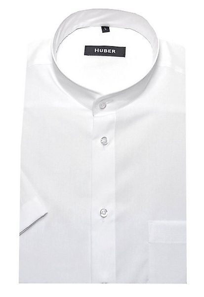 Huber Hemden Kurzarmhemd HU-0125 Stehkragen, Kurzarm, Regular Fit - gerader günstig online kaufen
