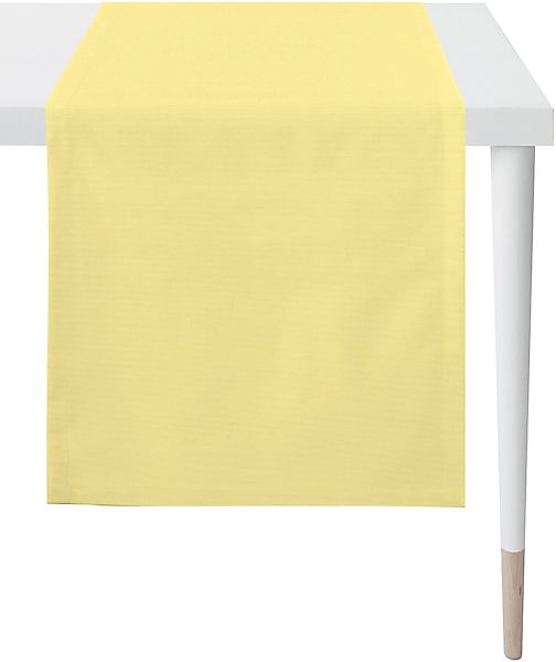 APELT Tischläufer 4362 Rips-Uni (1-tlg), UNI-BASIC günstig online kaufen