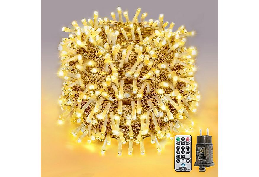 Salcar LED-Lichterkette 2m-100m LED Lichterkette Weihnachtsbaum 20-1660er L günstig online kaufen