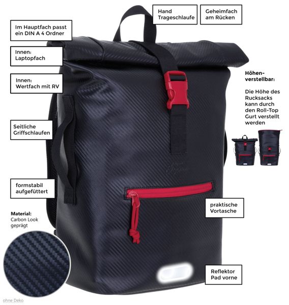 ELEPHANT Freizeitrucksack Time Bag aus Plane, günstig online kaufen
