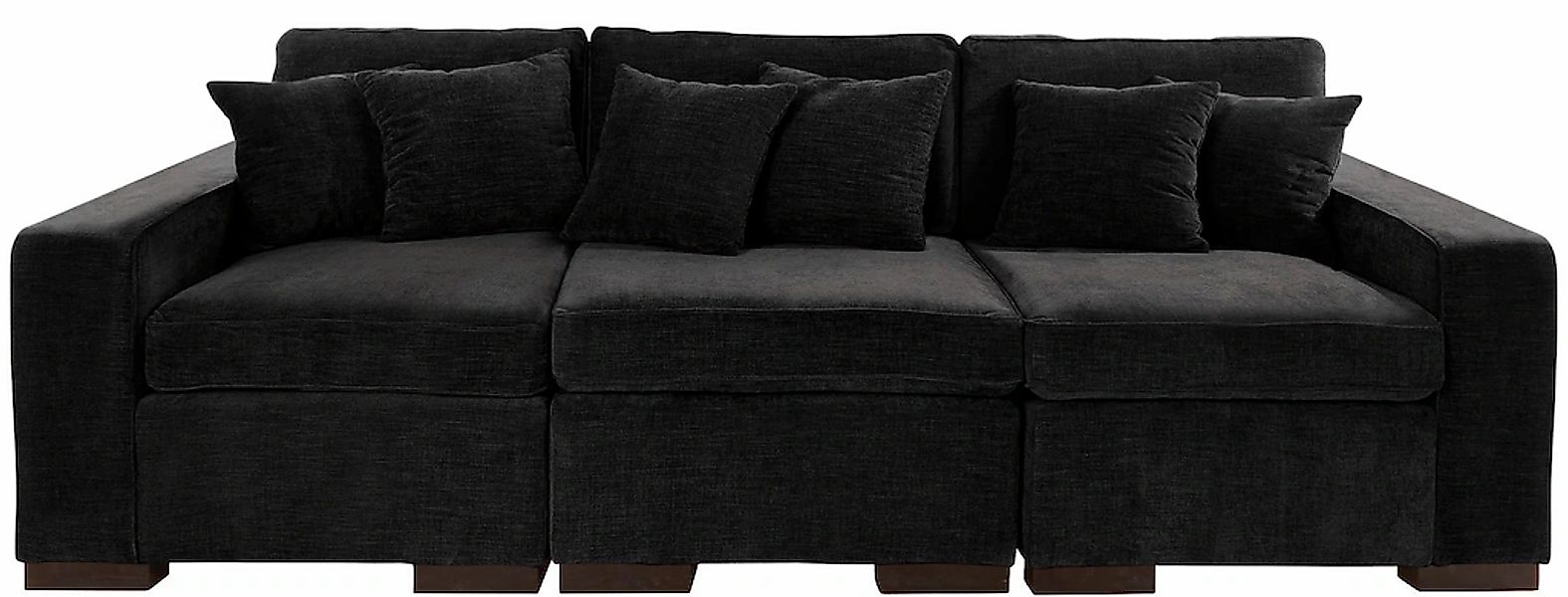 Home affaire 3-Sitzer "Skara", Lounge-Sofa mit Federkernpolsterung, in viel günstig online kaufen