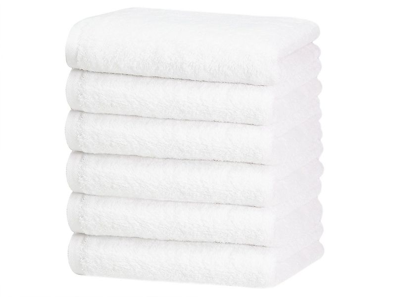 ZOLLNER Handtücher, Walkfrottier (6-St), 70 x 50 cm, 100% Baumwolle günstig online kaufen