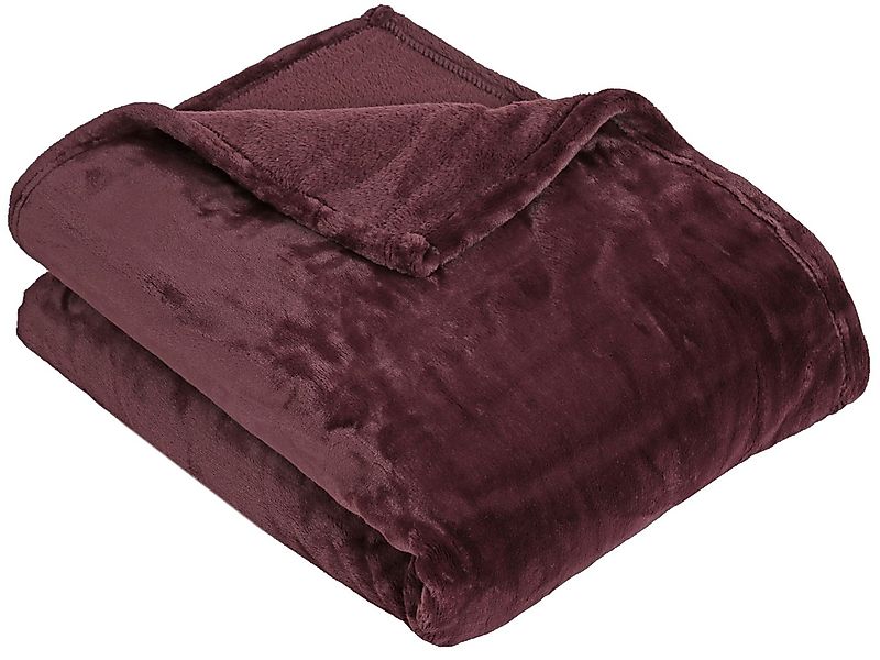 Wohndecke, ZOLLNER, 150 x 200 cm, 100% Polyester, extra flauschig, in XXL-G günstig online kaufen