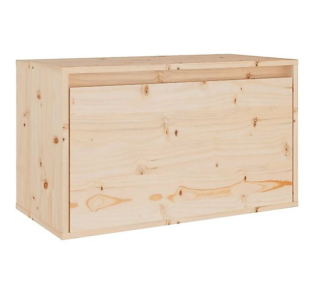 vidaXL Regal Wandschrank 60x30x35 cm Massivholz Kiefer, 1-tlg. günstig online kaufen