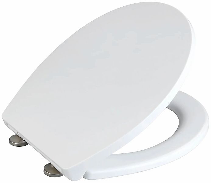 WENKO WC-Sitz »Ostuni«, (1 St.), Thermoplast, belastbar mit 300 kg, mit Abs günstig online kaufen