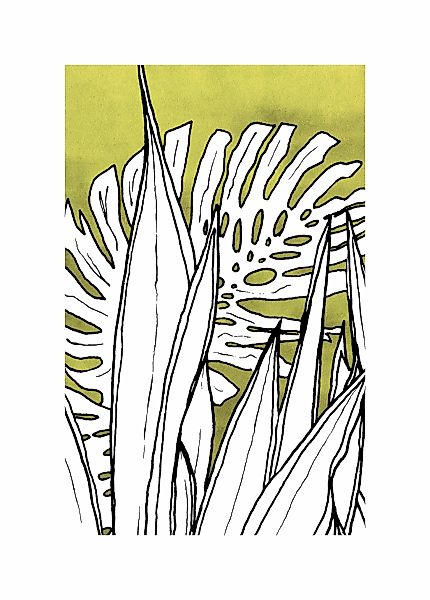 Komar Bild "Dried Leaves" Natur 1 Stk. tlg. Wandbild zur Dekoration - ohne günstig online kaufen