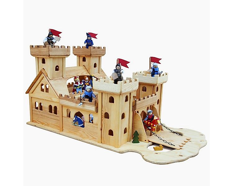 Madera Spielzeuge Spiel-Gebäude Ritterburg (packung, 5-tlg., set), Die Burg günstig online kaufen