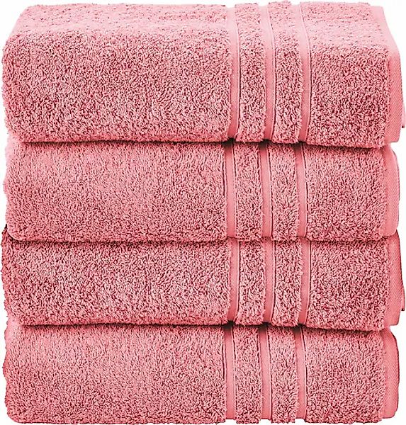 done.® Handtuch Set »Daily Uni«, (Set, 4 St., 4 Handtücher (50x100 cm), Uni günstig online kaufen